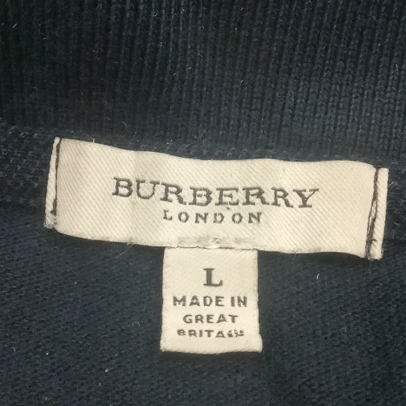 COPY - Burberry Polo shirt (L) - Picture 3 of 5